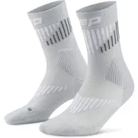 Cep Core Run Merino Socks Mid Cut 3.0, Løpestrømper, Herre, Grey/White