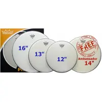 Remo ProPack Emperor Skinn 12" 13" 16"og 14" Skarptromme