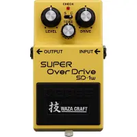 BOSS SD-1W Waza Craft Custom Super Overdrivepedal