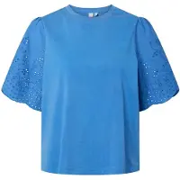 Y.A.S Yaslex Broderie Anglaise T-skjorte