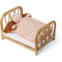 Smallstuff Dukketilbehør - Sovepose m. Pute - Soft Rose - - OneSize - Dukketilbehør