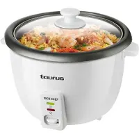 Taurus RICE CHEF, Grå, Hvit, 1,8 l, 700 W