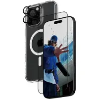 PanzerGlass iPhone 16 Pro Max 3-i-1-beskyttelsespakke