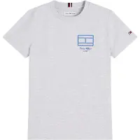 Tommy Hilfiger T-skjorte - Lys Grå - - 4 år (104) - T-skjorte