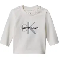 Calvin Klein Genser - Monolog - Tofu White - - 68 - Genser