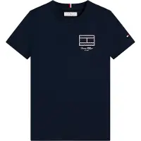 Tommy Hilfiger T-skjorte - Dark Natt Navy Blue - - 5 år (110) - T-skjorte