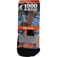 1000 Mile Socks Trail Repreve Single Layer Sokker 2 Enheter