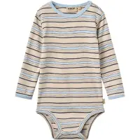 Wheat Body I/e - Berti - Multi Blue Stripe - - 68 - Langermet Body