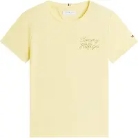 Tommy Hilfiger T-skjorte - Solkrem Yellow - - 4 år (104) - T-skjorte