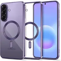 Tech-Protect Samsung Galaxy A57 MagFlex-deksel - MagSafe-kompatibelt - klar / Koboltfiolett