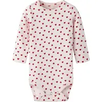 Name it Body I/e - NbfHilary - Mauve Morgen - - 1 år (80) - Langermet Body