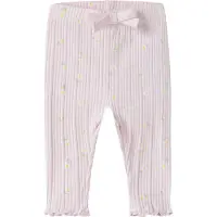 Name it Leggings - Rib - NbfJelly - Vugge Rosa - - 62 - Leggings