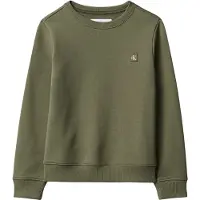 Calvin Klein Collegegenser - Mini Merke - Dusty Olive Green - - 8 år (128) - Collegegenser