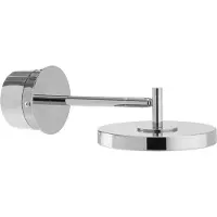 UMAGE LED-vegglampe Asteria SHORT HW, polert stål, 28 cm