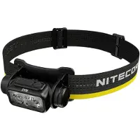Nitecore NU43, Hodebåndslommelykt, Sort, Gult, Aluminium, Knapper, 2 m, 2 m