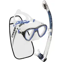 Cressi Quantum Itaca Ultra Dry Snorklingssett