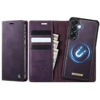 CASEME Samsung Galaxy A57 C49 2-i-1 avtakbar lommebokveske - MagSafe-kompatibel, RFID - Lilla