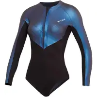Mystic Sway Super 2/2 Mm Langermet Shorty Med Glidelås Foran Til Dame