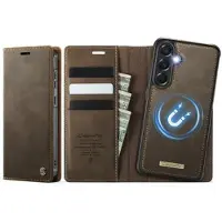 CASEME Samsung Galaxy A57 C49 2-i-1 avtakbar lommebokveske - MagSafe-kompatibel, RFID - Kaffe