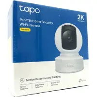 TP-LINK Tapo C212, IP-sikkerhetskamera, Innendørs, Ledning & Trådløs, Amazon Alexa & Google Assistant, Tak/vegg/skrivebord, Hvit