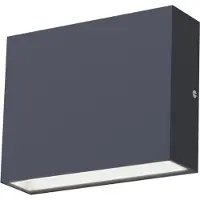 Llitt Per II Väggarmatur LED IP54 3000K 6W 430lm Antracit