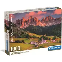 Clementoni Puslespill HQC Magical Dolomites, 1000 brikker