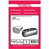 Haneström Støvsugerposer, papir, 5st.