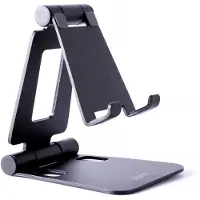 Desire2 Folding Phone Holder Aluminium Black