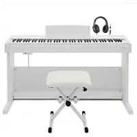 Gear4Music VISIONKEY-500 Digitalpiano Pakke fra Hvit