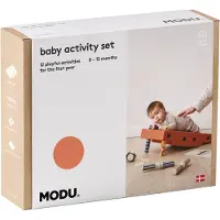 Modu Baby Motoriske ferdigheter - 10 Deler - Burnt Orange/Dusty - - OneSize - Tumledyr
