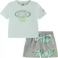 Nike Shorts Sett - T-skjorte/Shorts - Grantåke - - 7 år (122) - Shorts