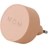 Design Letters Adapter - 12W - Mamma - Peach - - OneSize - Adapter