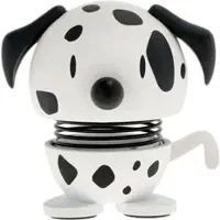 Hoptimist Dalmatiner Hund - XS - 4,9 cm - Hvit - - OneSize - Dekorasjon