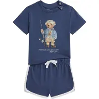 Ralph Lauren Shorts Sett - Gammel Royal - - 68 - Shorts