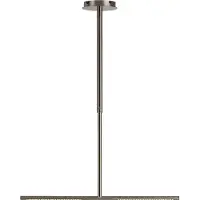 UMAGE LED-hengelampe Omni, stålfarget, 2 lyskilder, 74 cm
