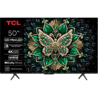 TCL 50Q6C - 50" Diagonalklasse LED-bakgrunnsbelyst LCD TV - Smart TV - Google TV - 4K UHD (2160p) 3840 x 2160 - HDR