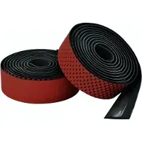 Ergon wrap Ciclovation Leather Touch Fusion svart/rød