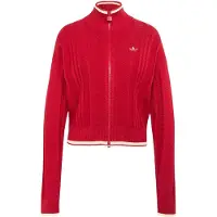 Adidas Originals Cable Knit Firebird Genser Med Hel Glidelås