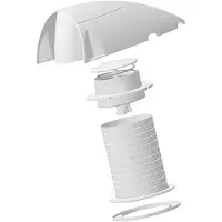PLASTIMO Strømlinjeformet Dorade-boks Ventilasjonsdeksel-reservedel