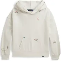 Ralph Lauren for girl. 313B20044001 Sweatshirt with white Pocket ((M) 8/9años= 136/142cm), Casual, Cotton, children's fashion