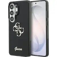 GUESS IML Big Metal 4G Script-etui for Samsung Galaxy S26 Ultra - svart