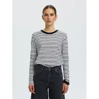 Selected Essential Langarmet T-skjorte