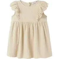 Name it Kjole - NmfJulita - Mandelmelk - - 5 år (110) - Kjole