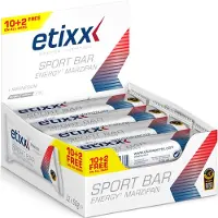 Etixx Energy Sport Energibar Boks Marsipankake 50g 12 Enheter