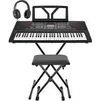 Gear4Music K3 61-Toners Keyboard fra Komplett Pakke