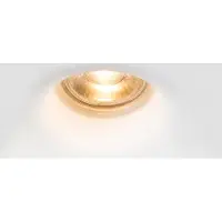 QAZQA Smart downlight hvit 12 cm rund inkl. Wifi GU10 50mm - Gypsy