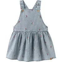 Lil´ Atelier Lil' Atelier Spencer - NmfFunda - Medium+ Blue Denim/Emballasje - - 2 år (92) - Kjole