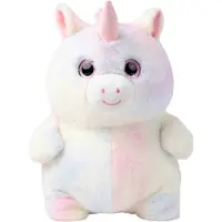 Teddykompaniet Kosedyr - Sumo - Enhjørning - 39 cm - Rosa - - OneSize - Kosedyr