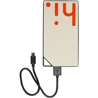 Design Letters Powerbank - 8000 mAh - Beige - - OneSize - Powerbank