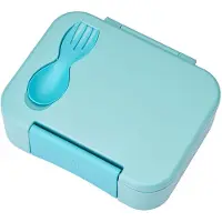 Carl Oscar Matboks m. Gaffel/Skje - BentoBox - 1,6 L - Blå - - OneSize - Matboks